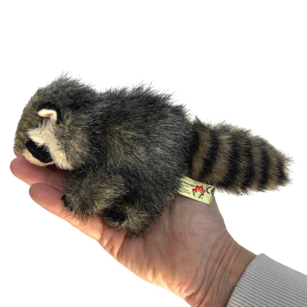 Folkmanis Puppets - Mini Raccoon Finger Puppet New